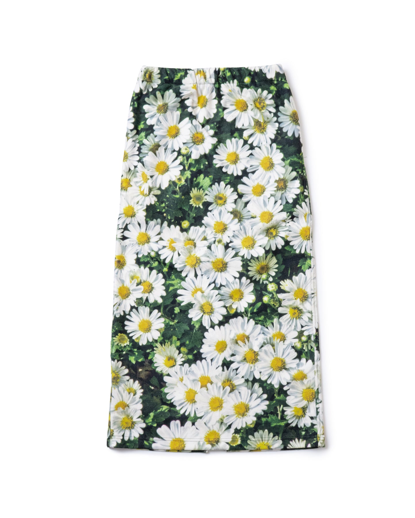 PRINT FLEECE TIGHT SKIRT (FLOWER)