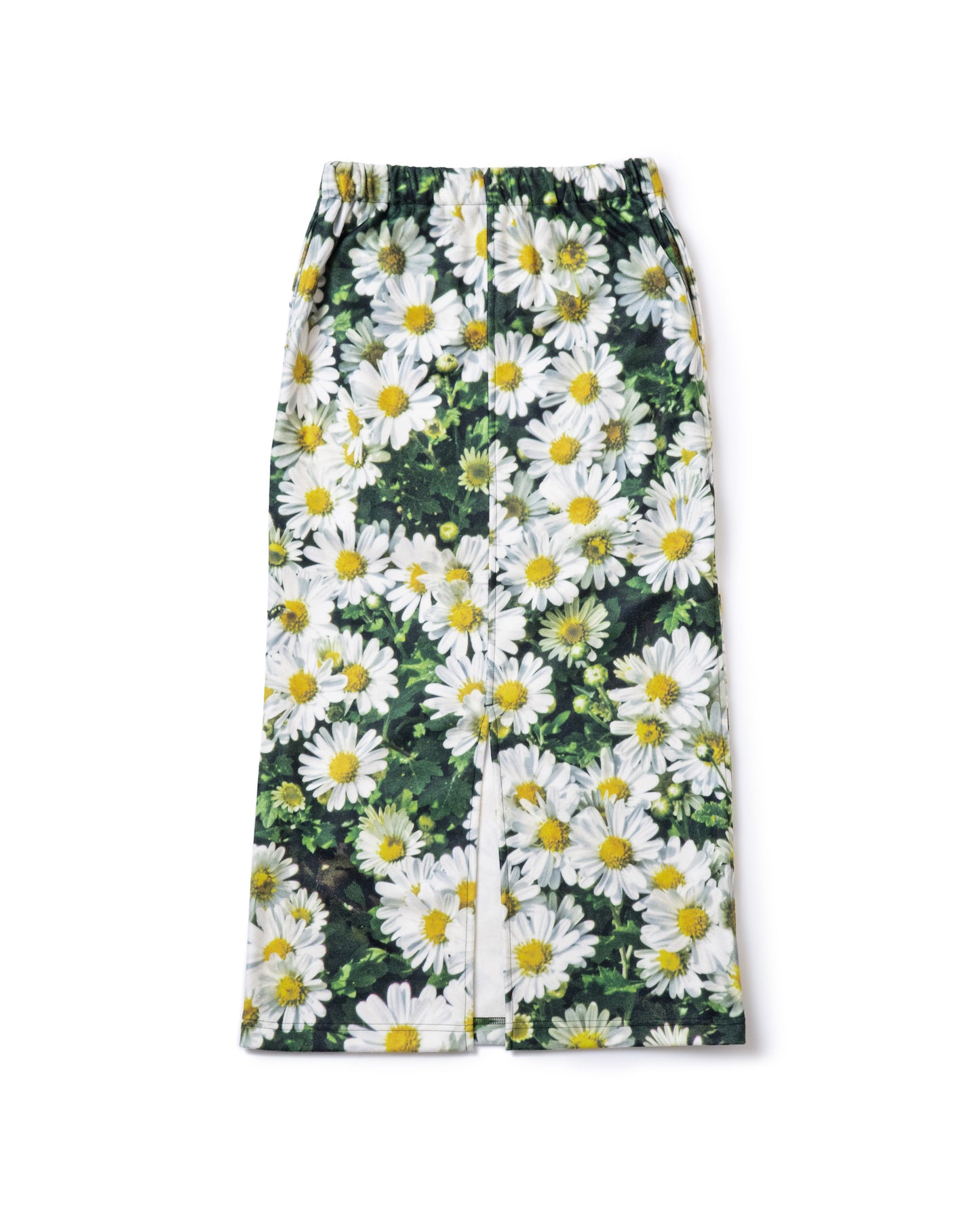 PRINT FLEECE TIGHT SKIRT (FLOWER)