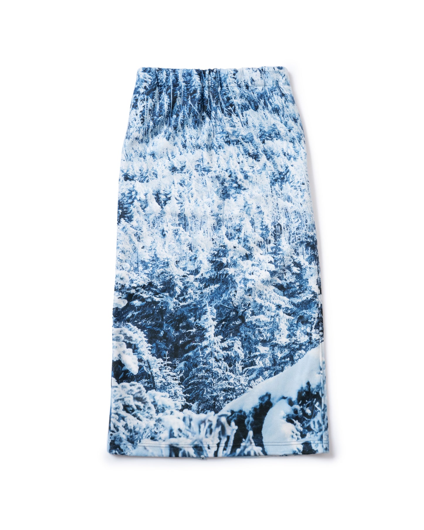 PRINT FLEECE TIGHT SKIRT (SNOW MOUNTAIN)