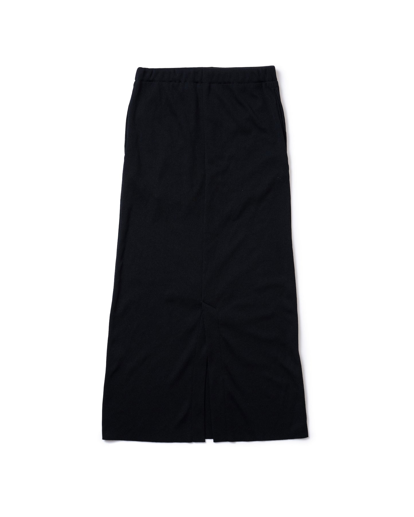 RIB SKIRT (BLACK)