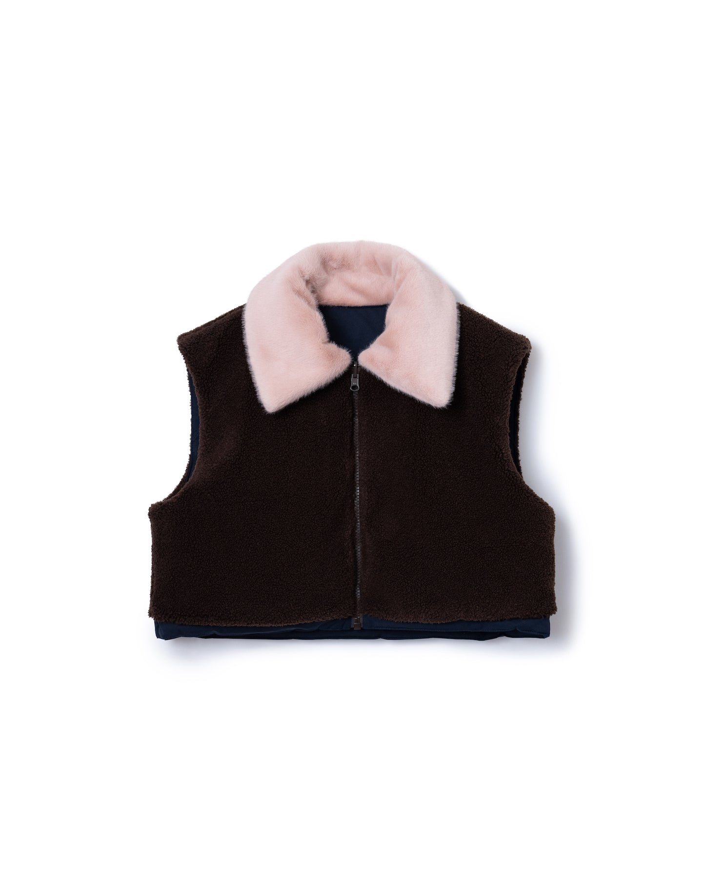 REVERSIBLE DONKEY VEST (NAVY)