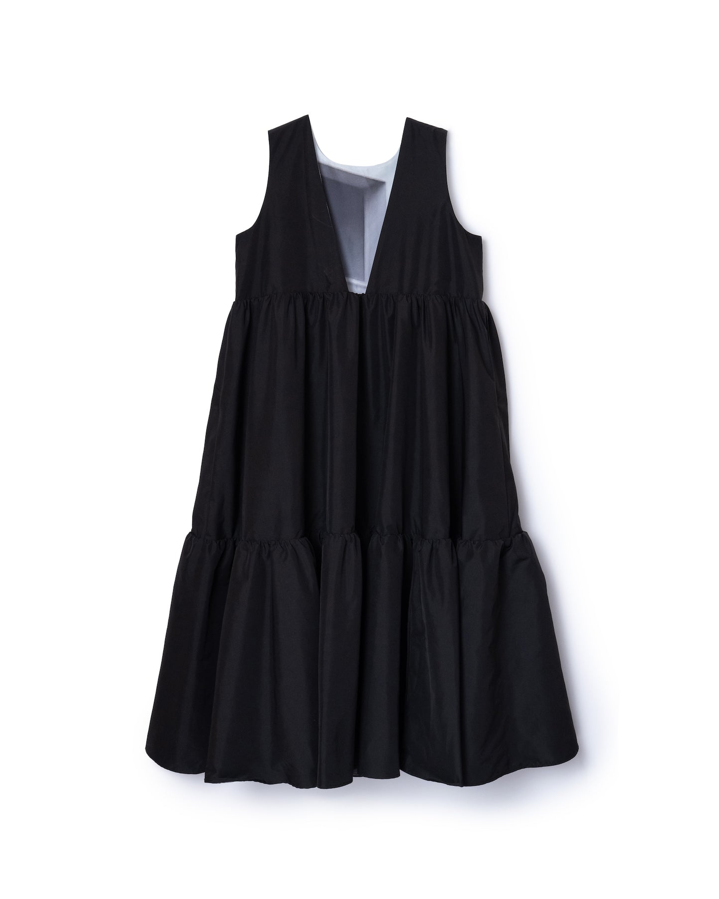 REVERSIBLE GATHER ONE-PIECE (FLOWER x BLACK)