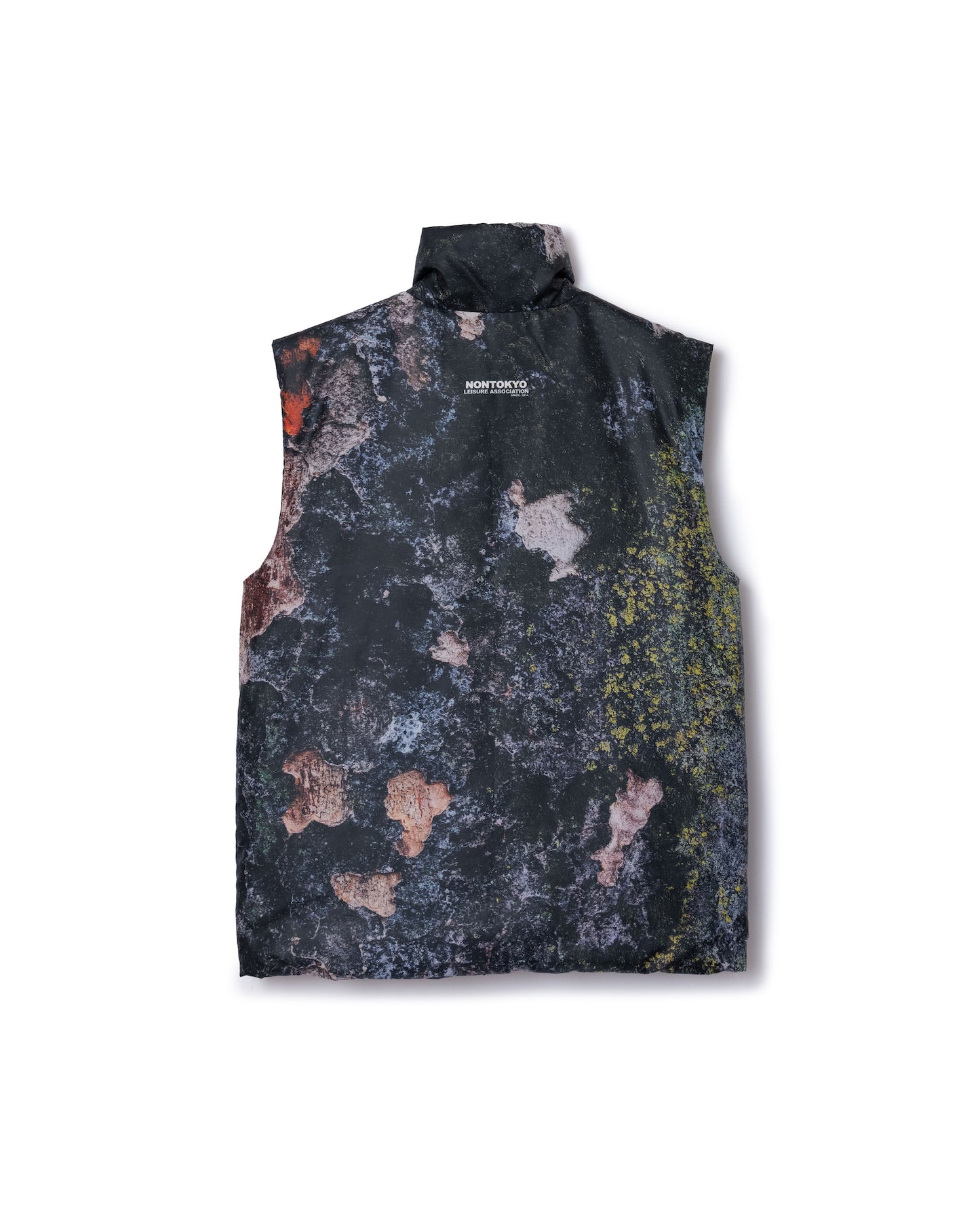 REVERSIBLE PADDING VEST (ALGAE x BLACK)