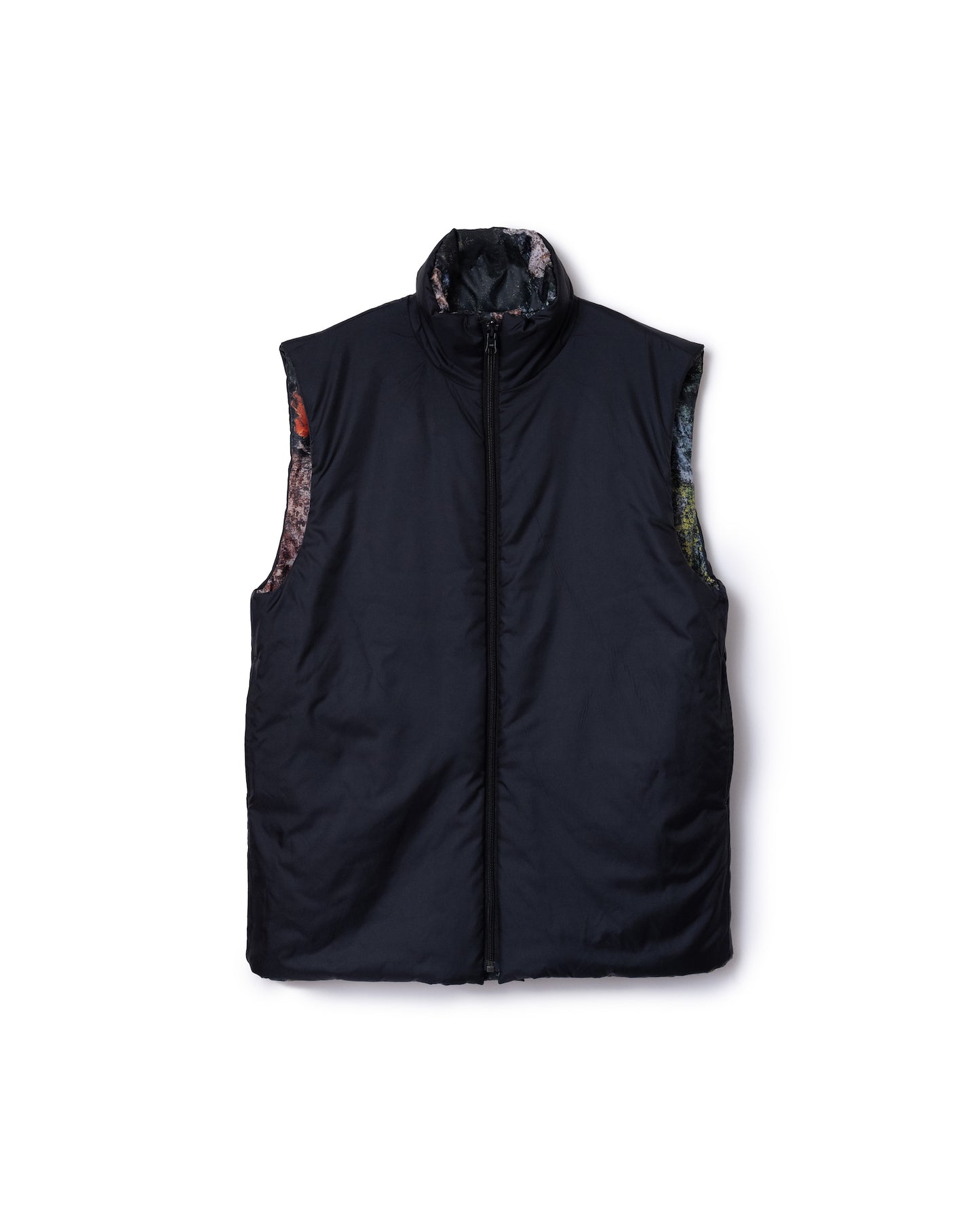 REVERSIBLE PADDING VEST (ALGAE x BLACK)