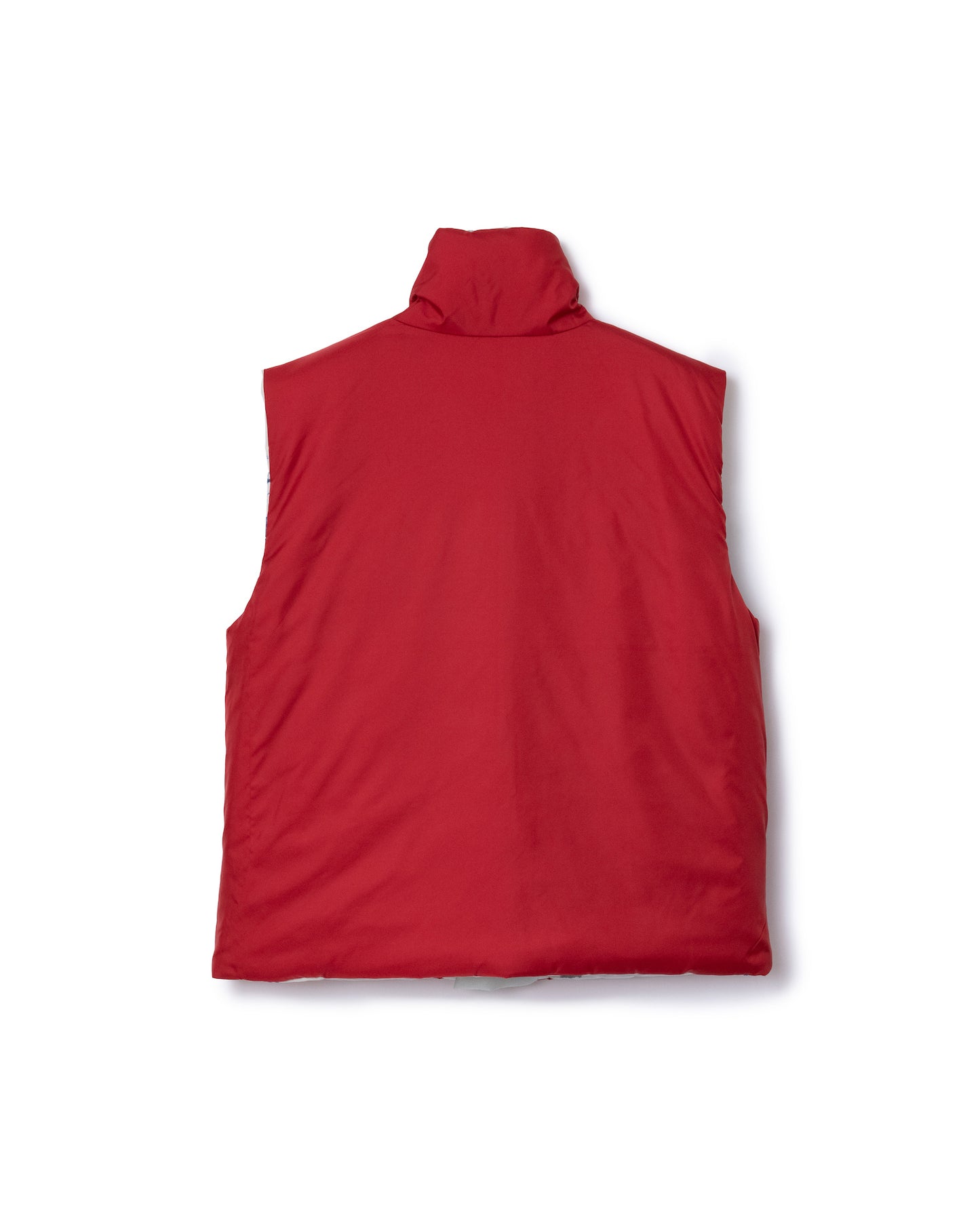 REVERSIBLE PADDING VEST (SNOW x RED)