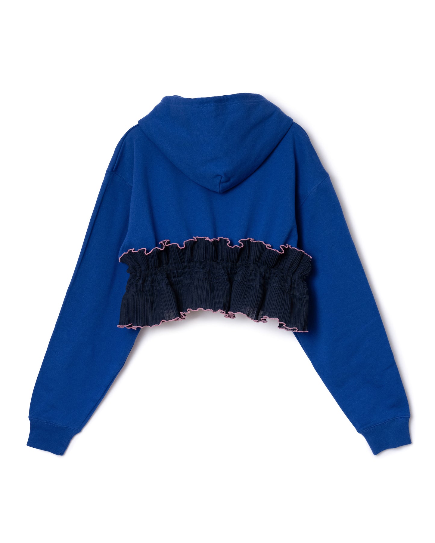 HEM FRILL PARKER (BLUE)