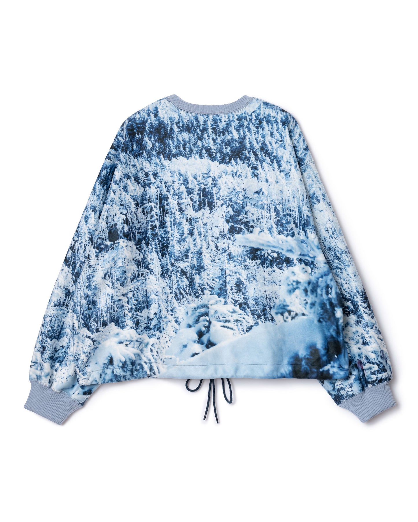 PRINT FLEECE PULLOVER TOP (SNOW MOUNTAIN)