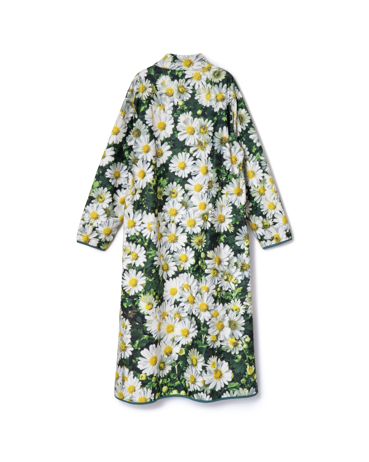 PRINT FLEECE ONE-PIECE (FLOWER)