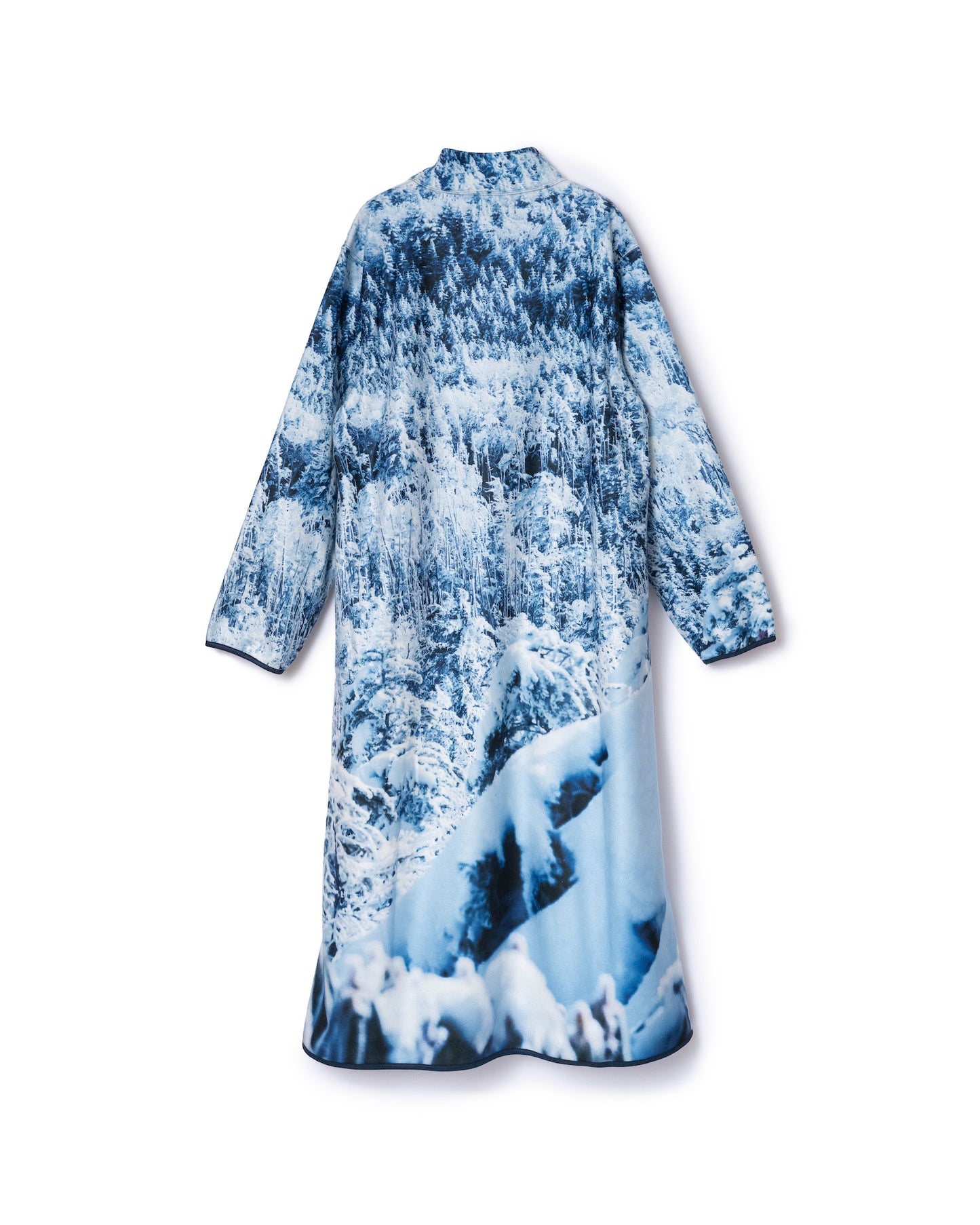 PRINT FLEECE ONE-PIECE (SNOW MOUNTAIN)