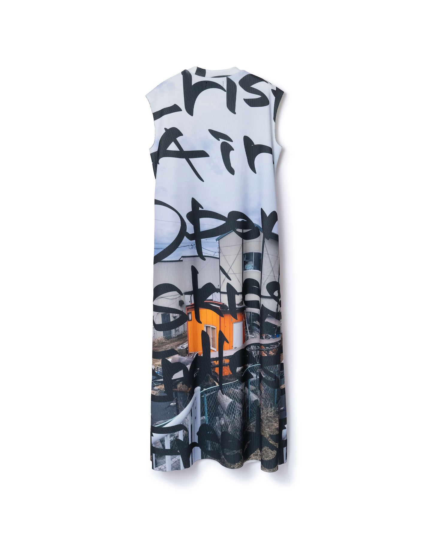 PRINT RIB NO SLEEVE ONE-PIECE (TAGGING)
