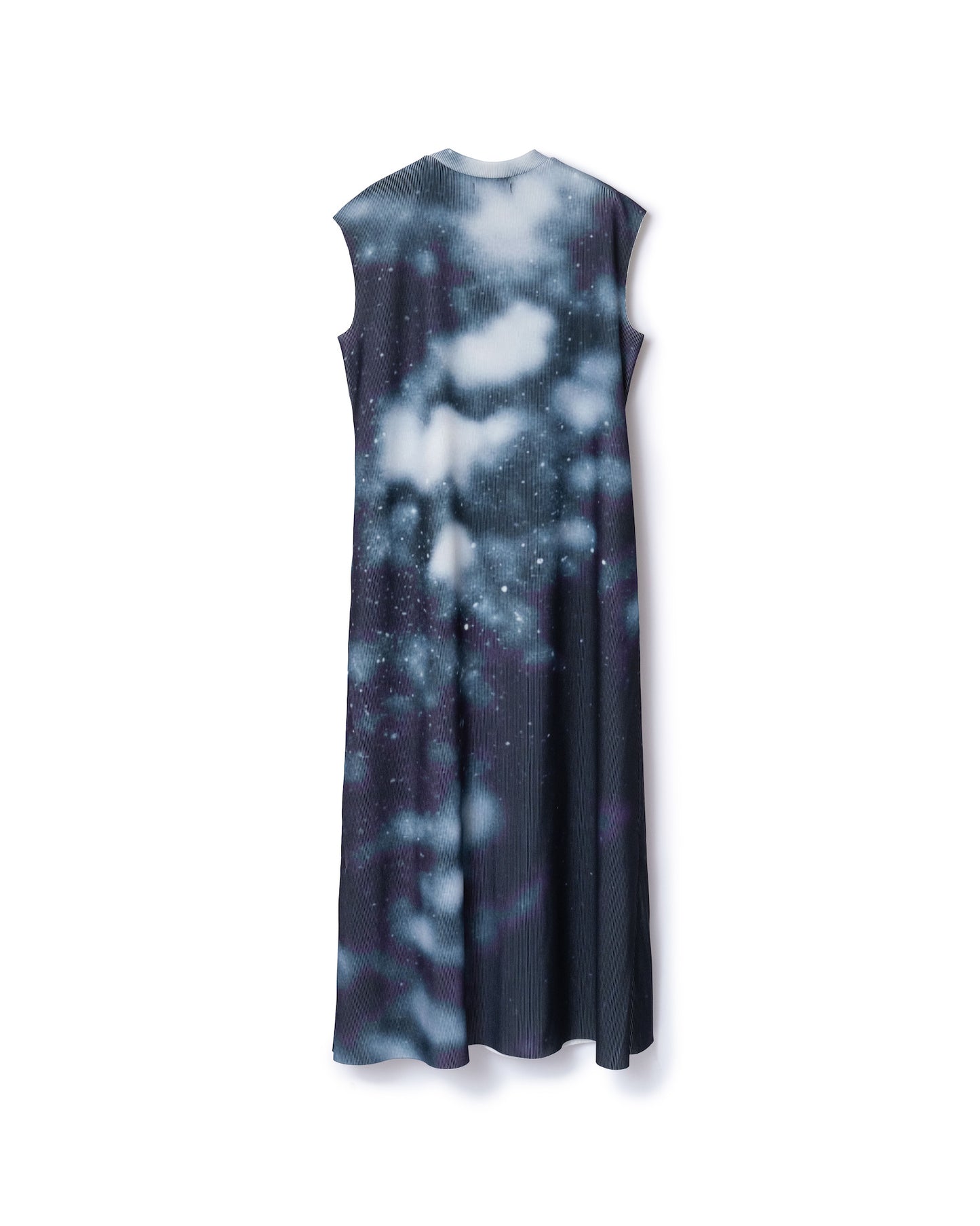 PRINT RIB NO SLEEVE ONE-PIECE (FOG)