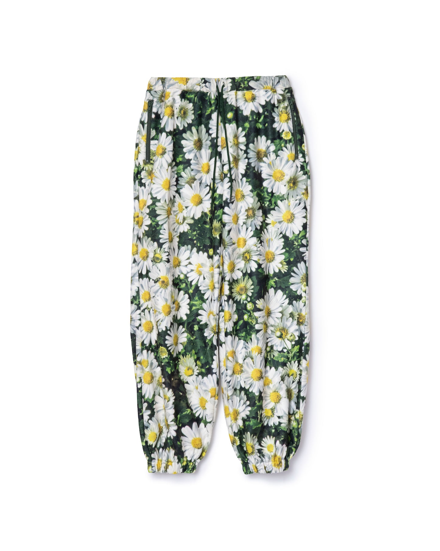 PRINT FLEECE TRUCK PANTS (FLOWER)
