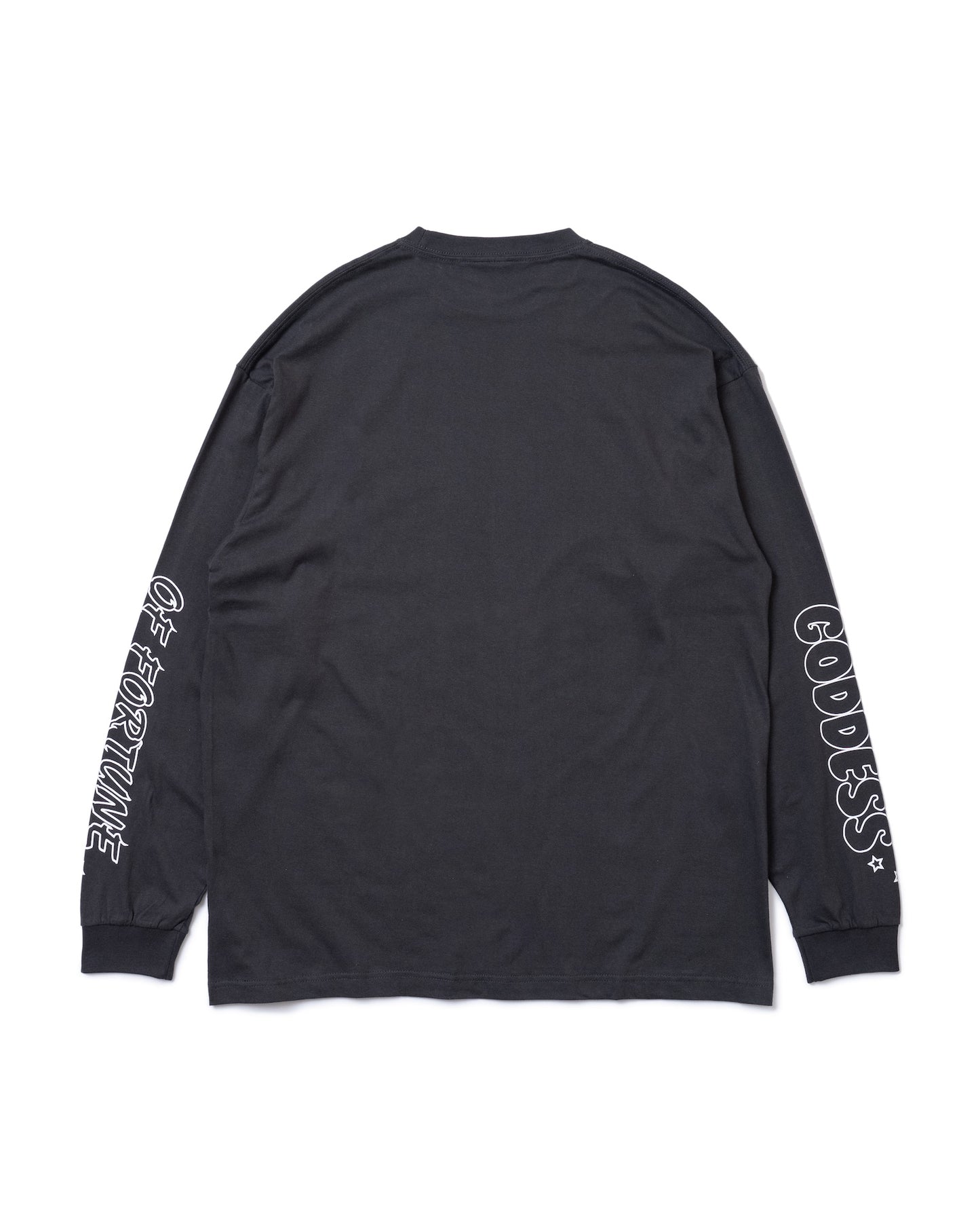 GODNESS PRINT L/S T-SHIRT (GRAY)