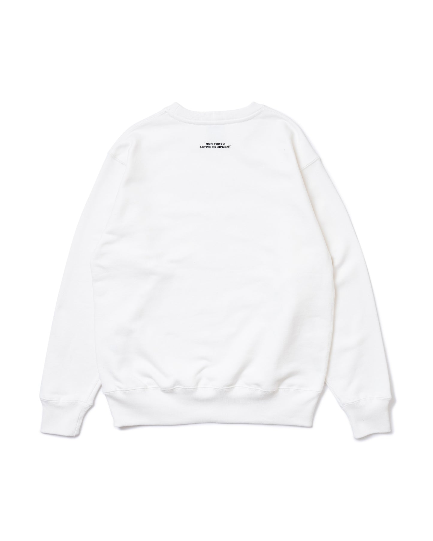 SQUIRREL PRINT PULLOVER SWEAT (WHITE)
