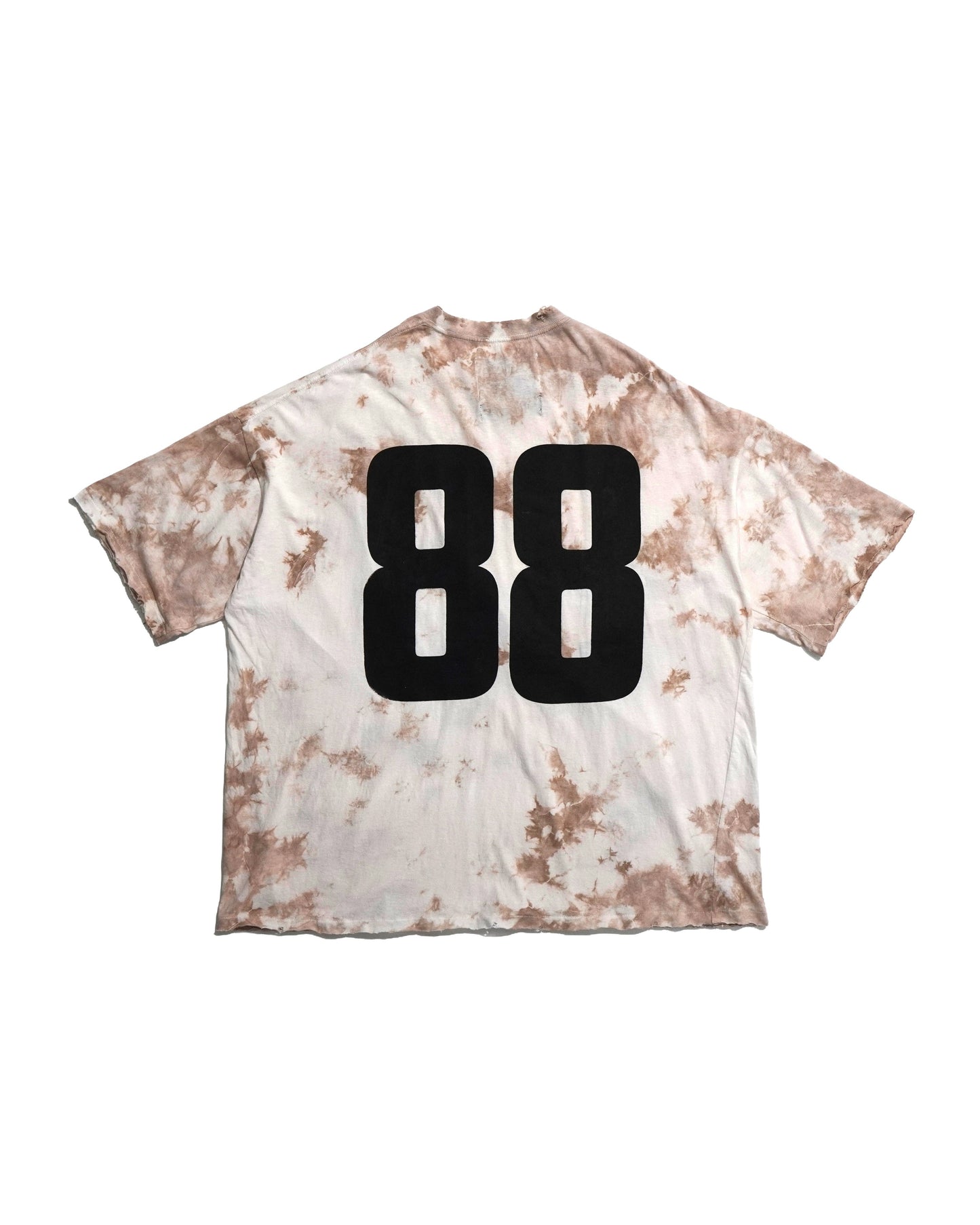 TIE‐DYE NUMBERING BIG T-SHIRT feat.TEPPEI FURUYAMA (BEIGE)