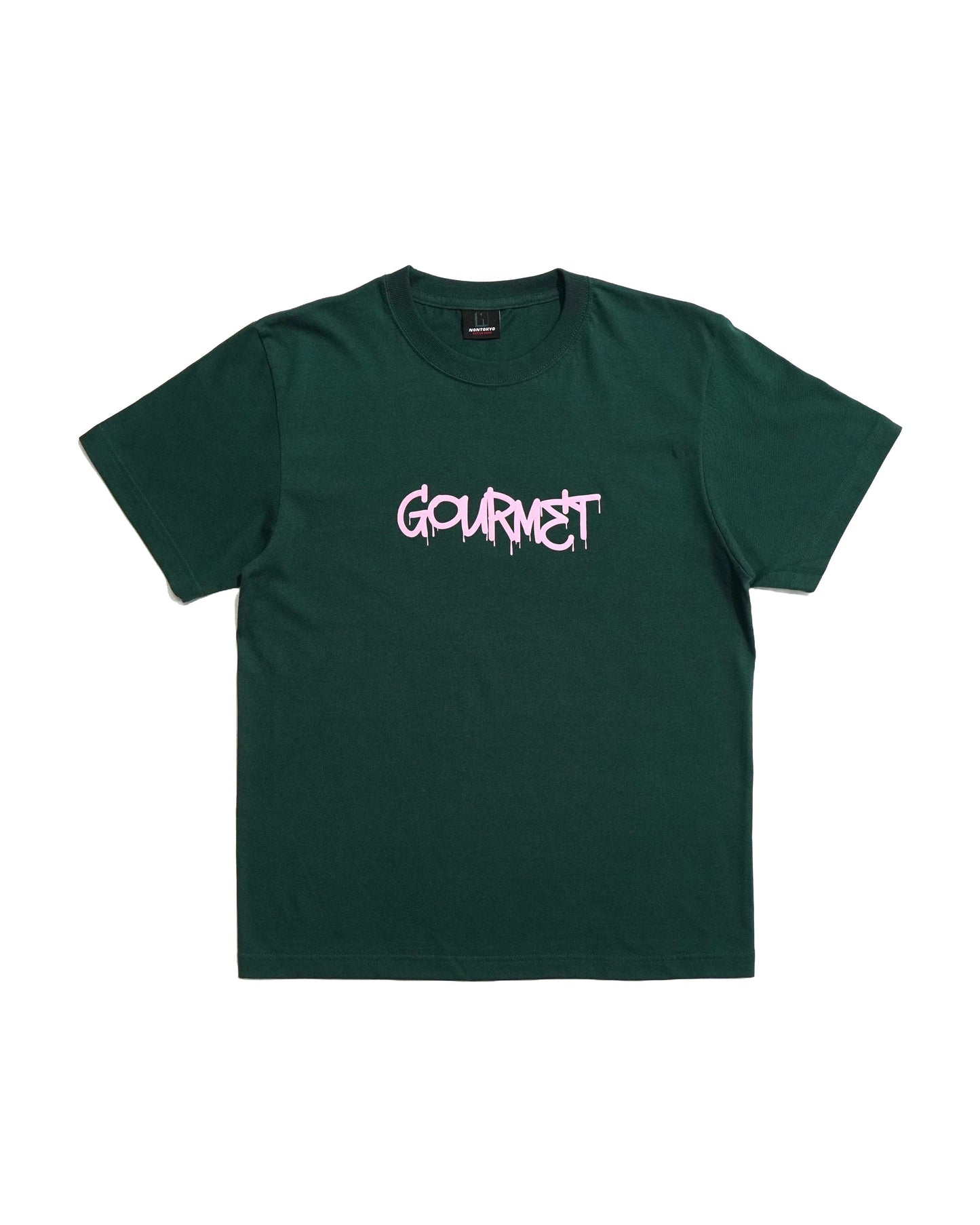 FLOCKY PRINT T-SHIRT (gourmet/GREEN)