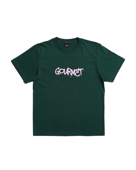FLOCKY PRINT T-SHIRT (gourmet/GREEN)