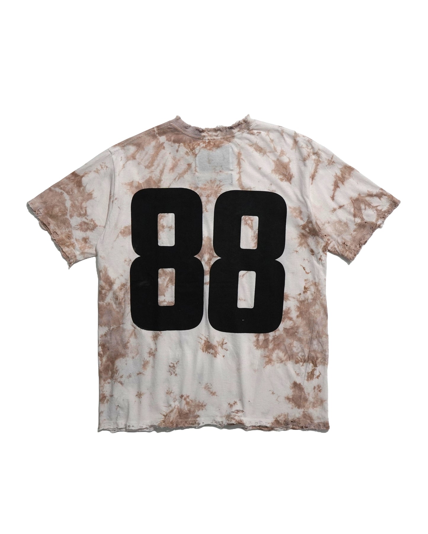 TIE‐DYE NUMBERING T-SHIRT feat.TEPPEI FURUYAMA (BEIGE)