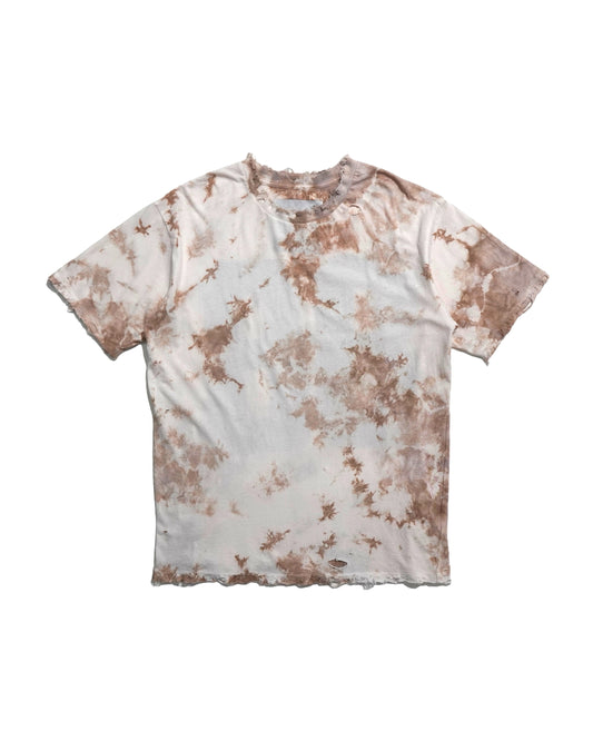TIE‐DYE NUMBERING T-SHIRT feat.TEPPEI FURUYAMA (BEIGE)