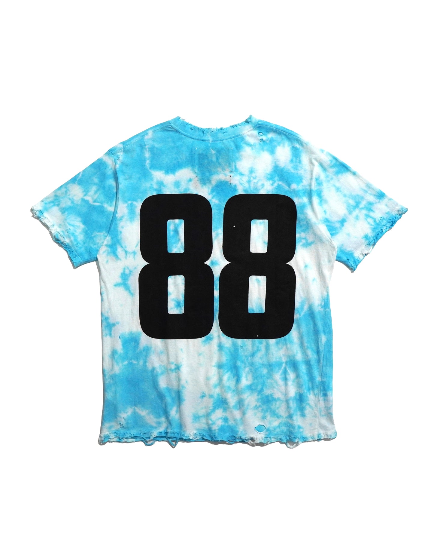 TIE‐DYE NUMBERING T-SHIRT feat.TEPPEI FURUYAMA (BLUE)