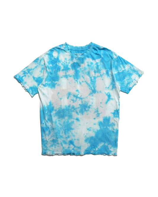 TIE‐DYE NUMBERING T-SHIRT feat.TEPPEI FURUYAMA (BLUE)