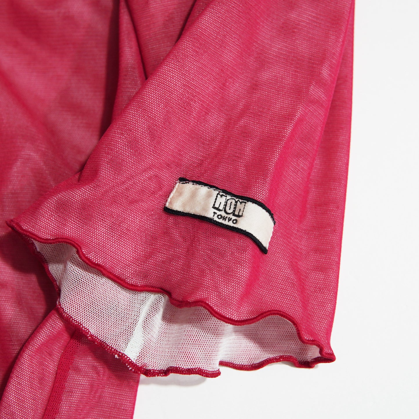 NON TOKYO / REVERSIBLE POWERNET C/S (PINK×L.PINK) /〈ノントーキョー〉リバーシブルパワーネットカットソー
