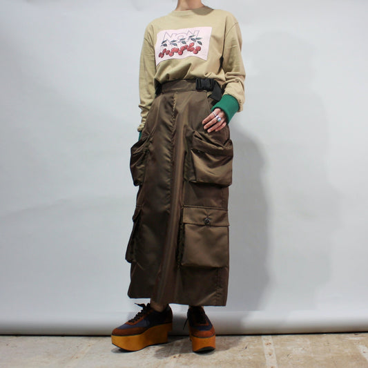 JACQUARD LONG T-SHIRT / STYLING