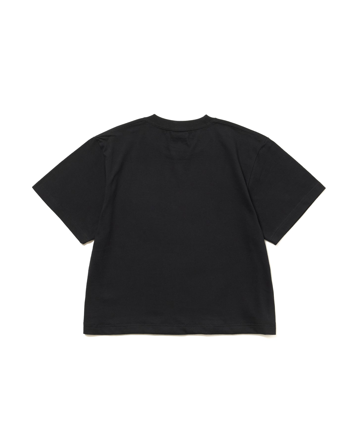 PRINT SHORT T-SHIRT / HOUSE  (BLACK)
