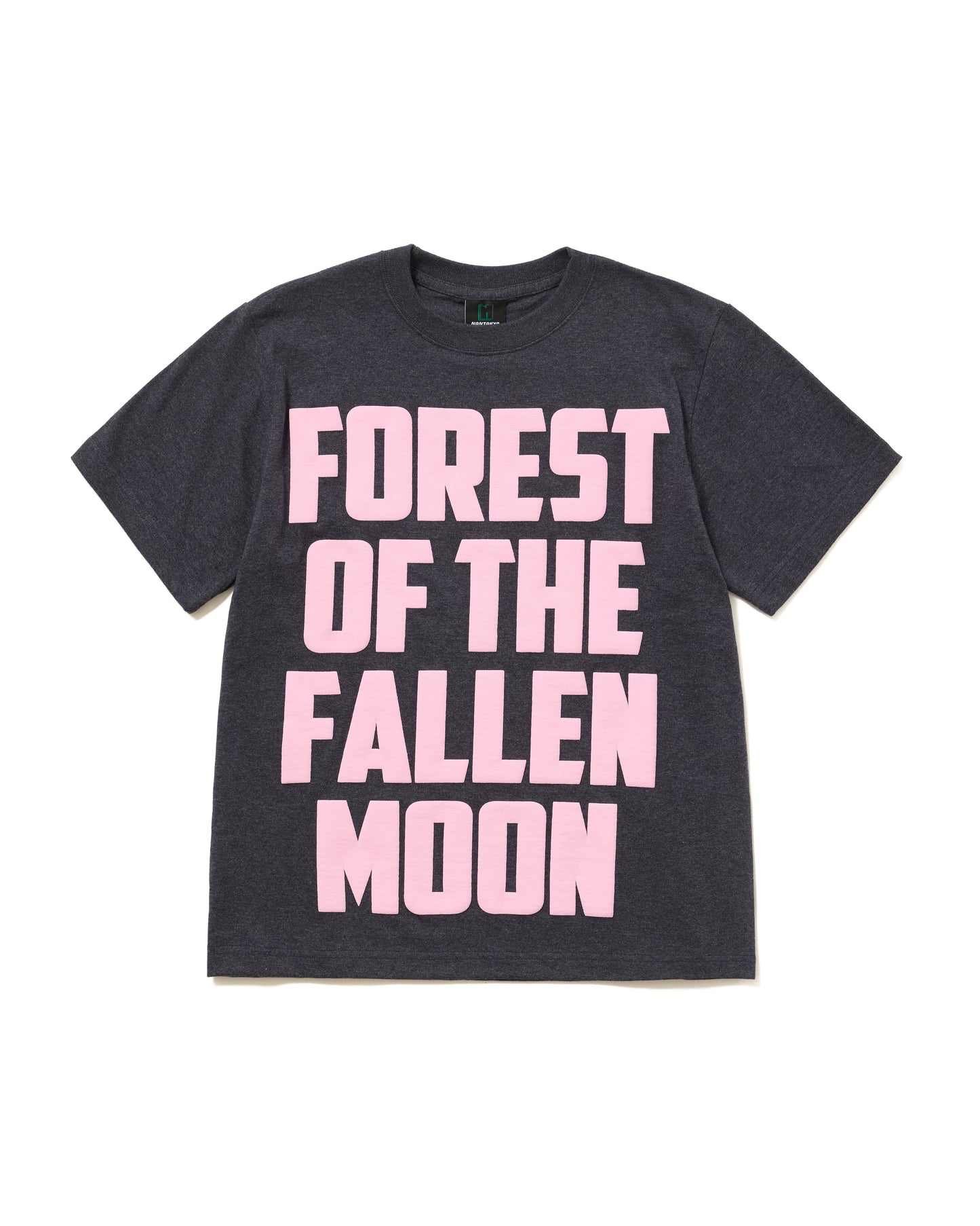 PRINT T-SHIRT / LETTERING  (BLACK)