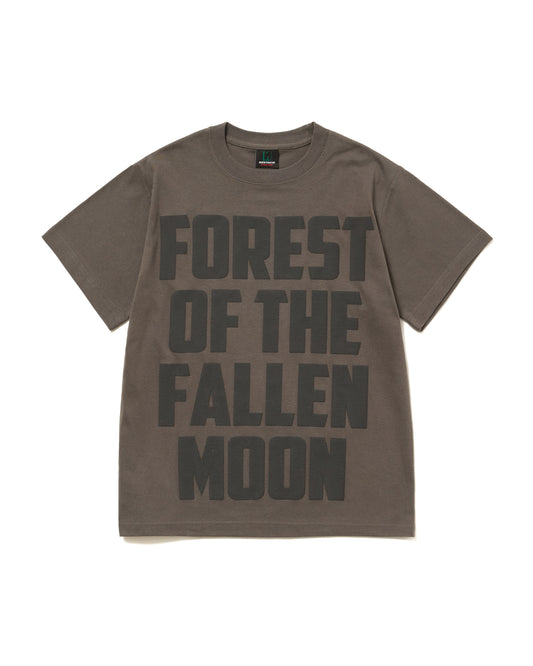 PRINT T-SHIRT / LETTERING  (CHARCOAL)