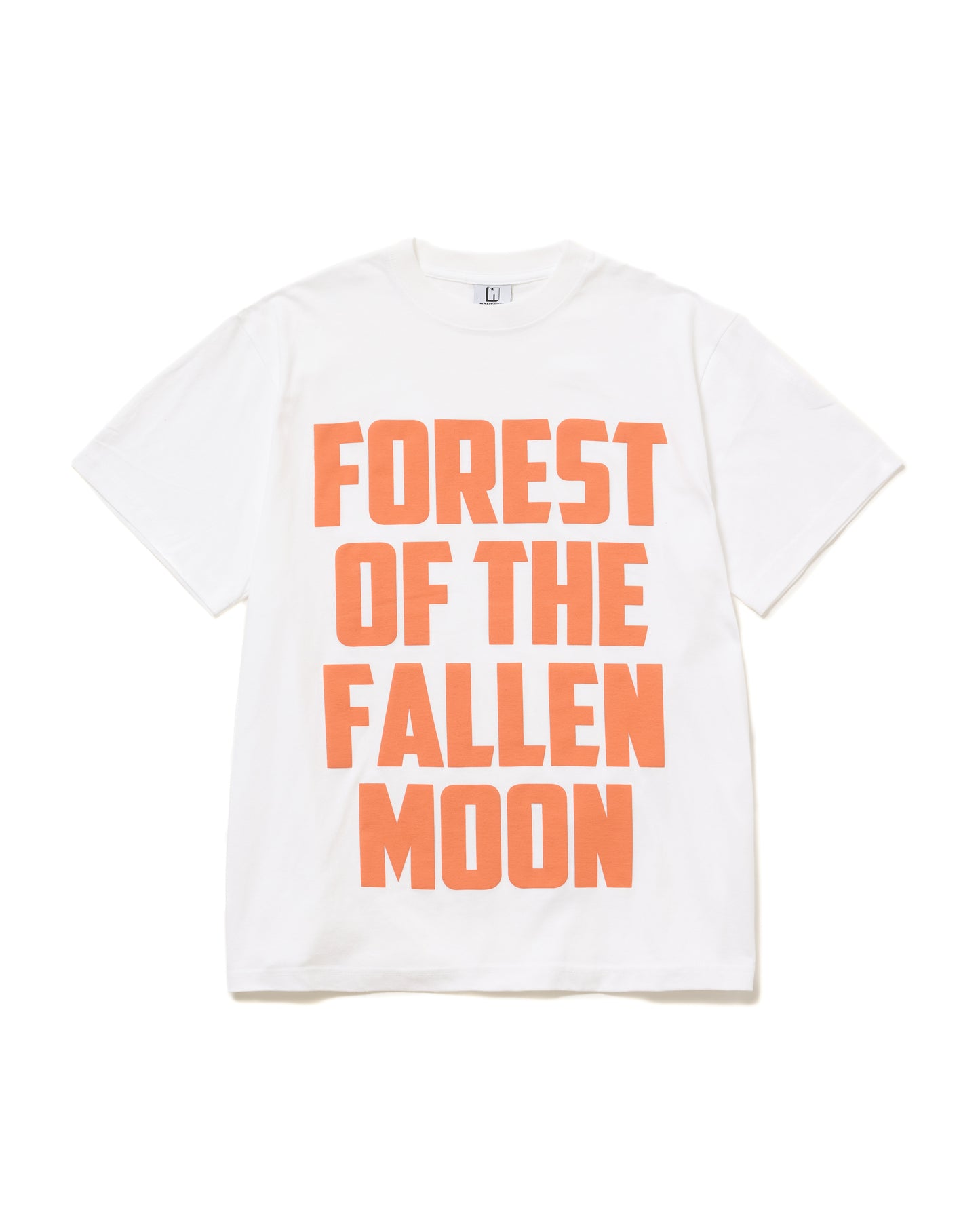 PRINT T-SHIRT / LETTERING  (WHITE)