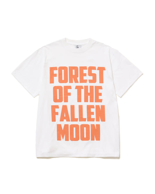 PRINT T-SHIRT / LETTERING  (WHITE)