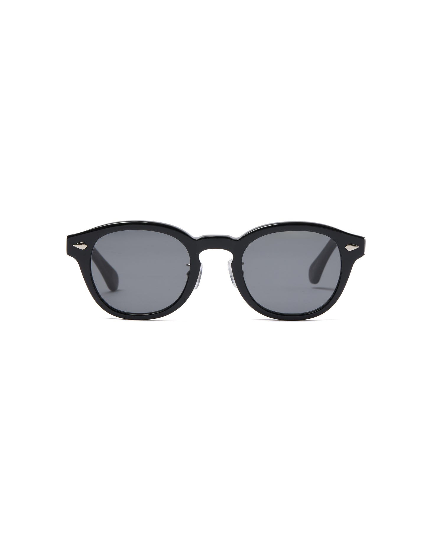 ROUND FRAME SUNGLASS (BLACK)