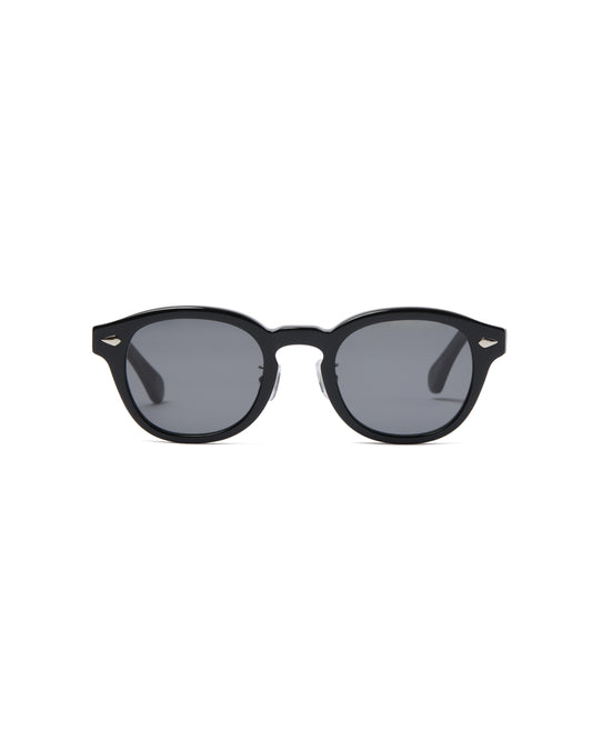 ROUND FRAME SUNGLASS (BLACK)
