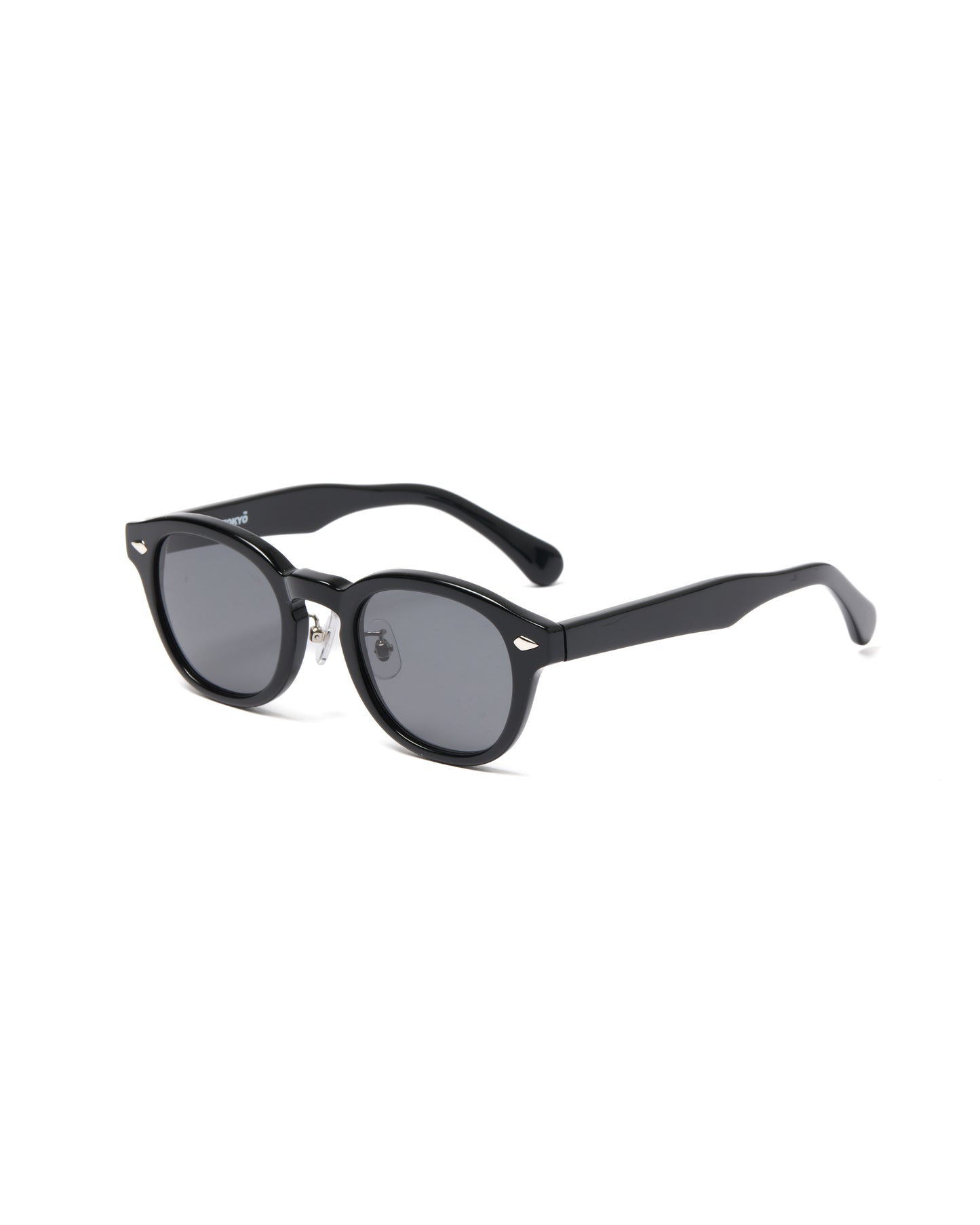 ROUND FRAME SUNGLASS (BLACK)