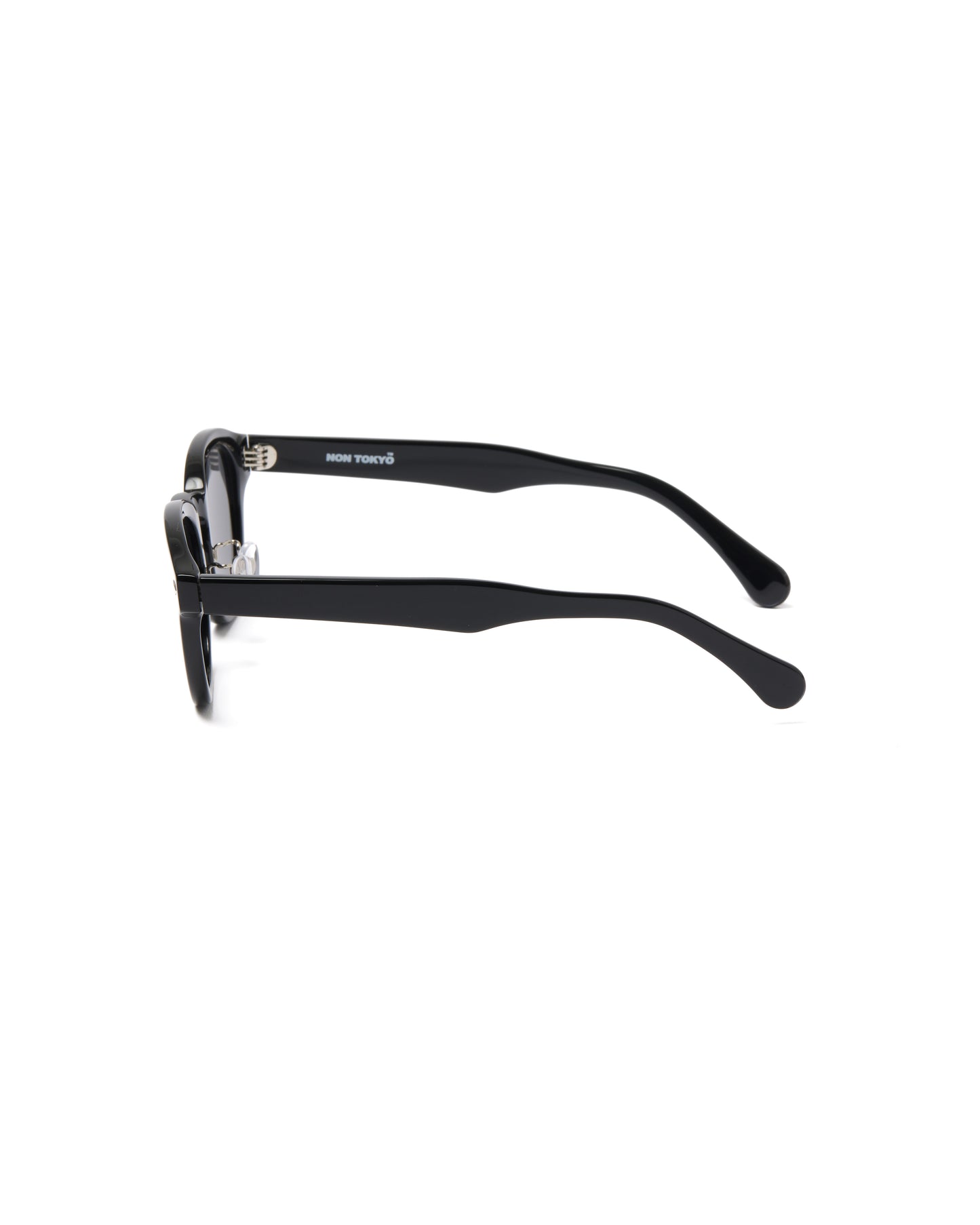 ROUND FRAME SUNGLASS (BLACK)
