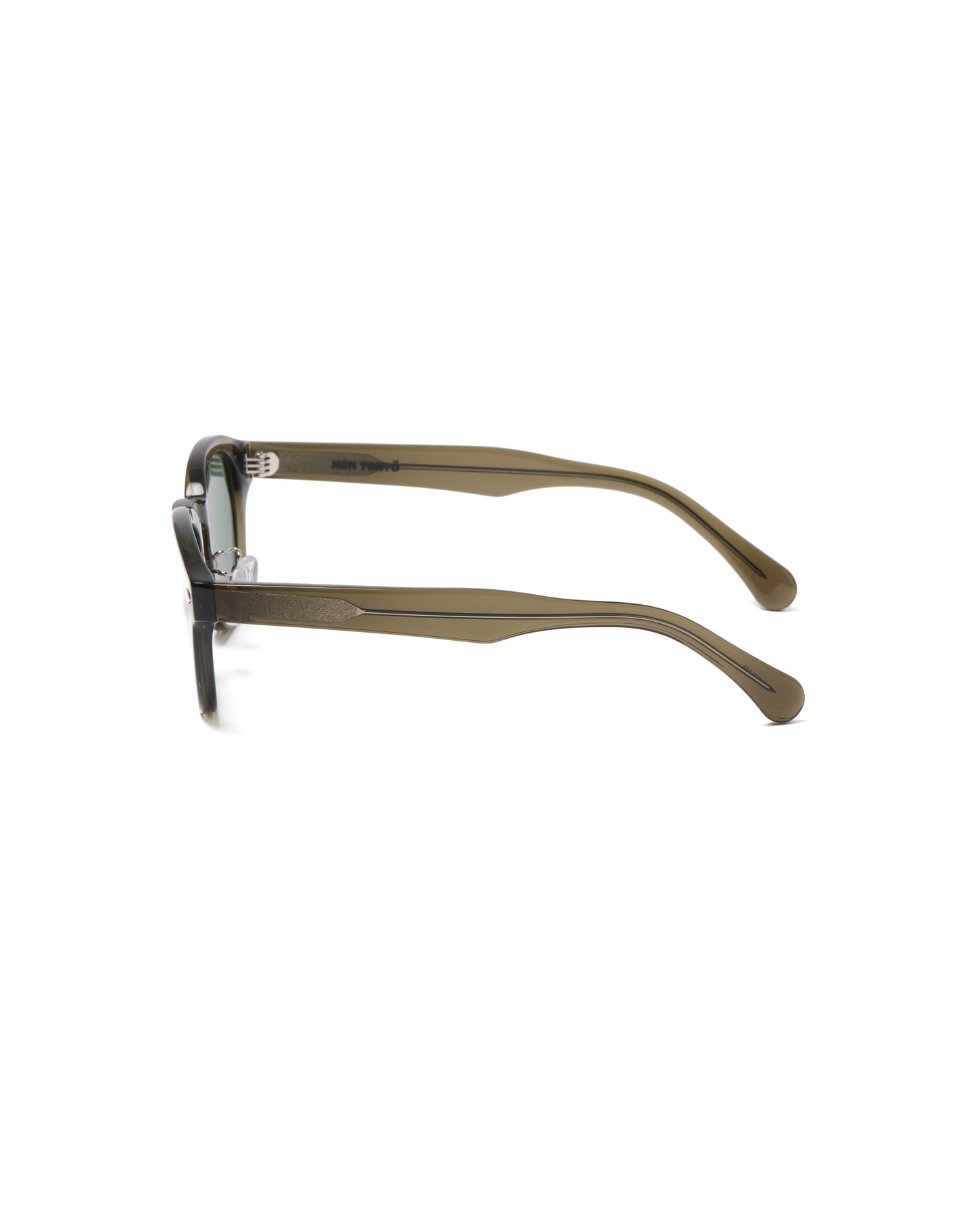 ROUND FRAME SUNGLASS (GREEN)