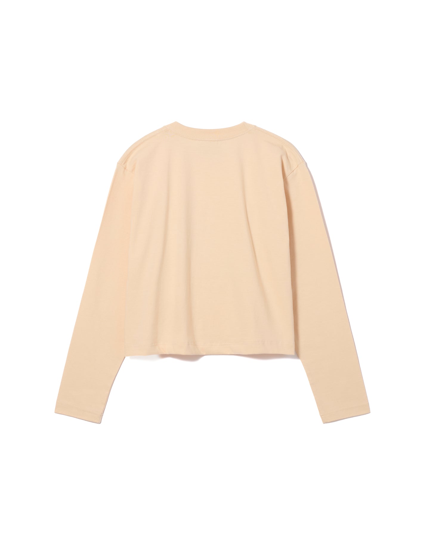 FRILL FRAME L/S T-SHIRT (IVORY)