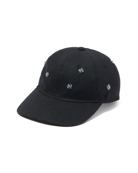 BIJOU WOOL CAP (BLACK)