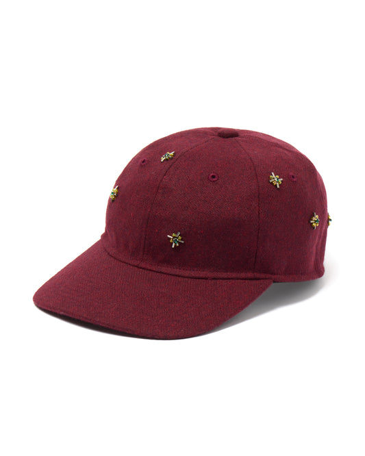 BIJOU WOOL CAP (WINE)