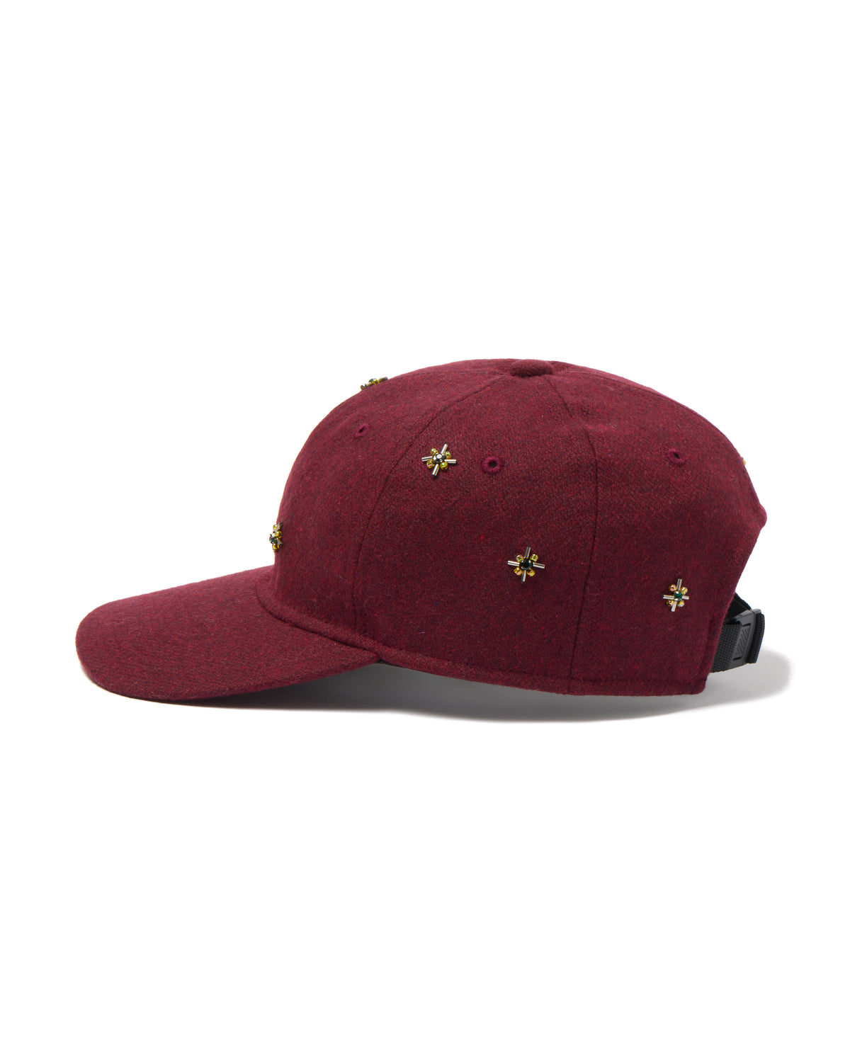 BIJOU WOOL CAP (WINE)