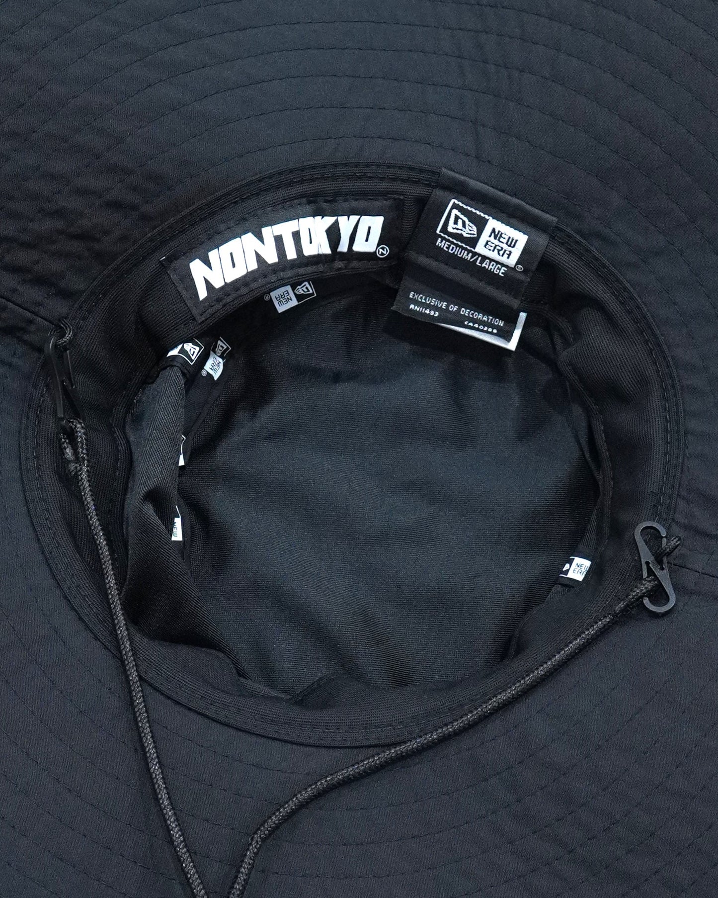 NON TOKYO x NEWERA / LONG BRIM HAT (BLACK)