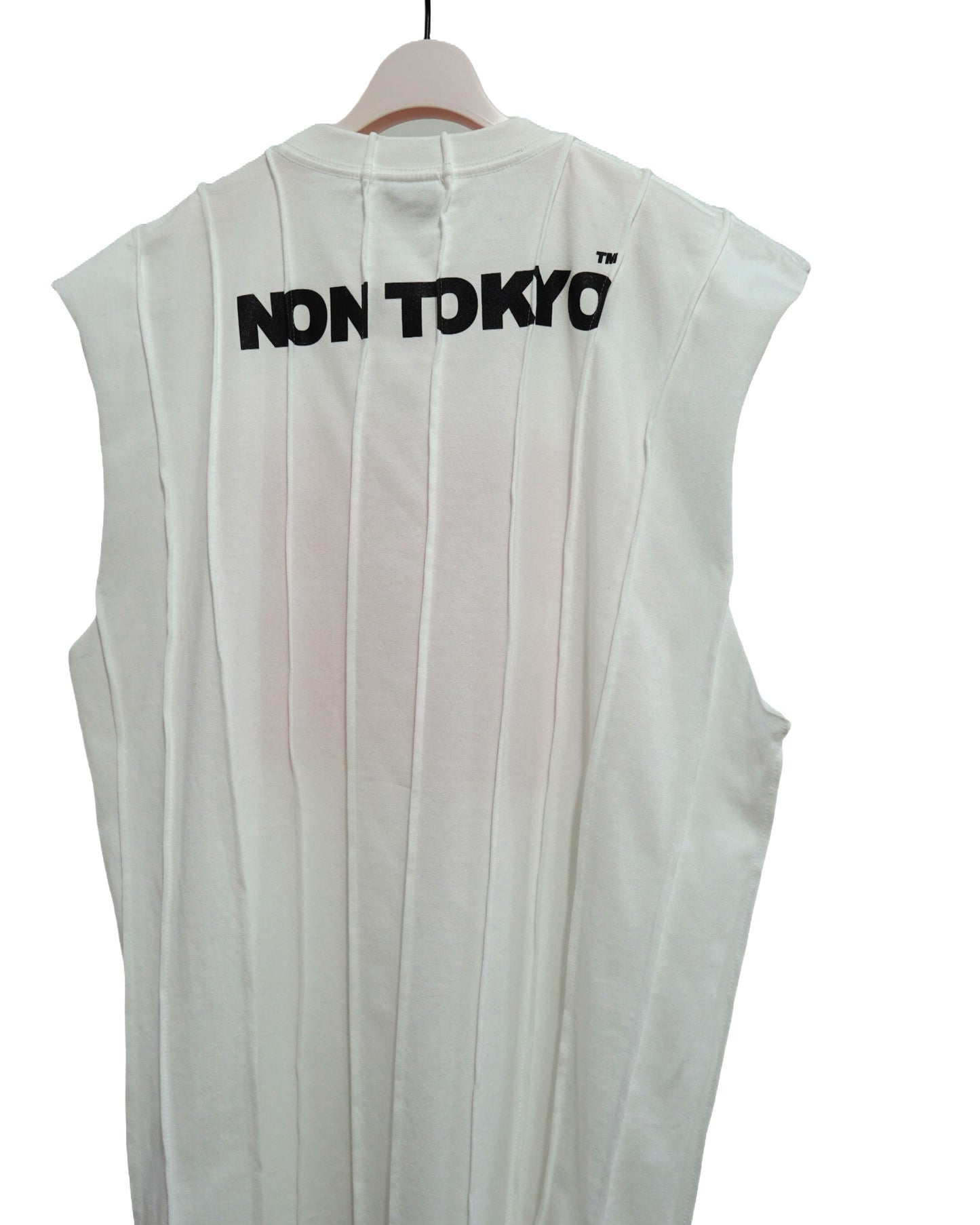 NON TOKYO /  PIN TUCK C/S (BASKETBALL / WHITE) / 〈ノントーキョー〉ピンタックカットソー (バスケットボール / ホワイト)