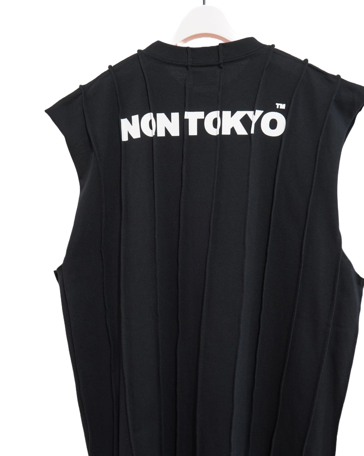 NON TOKYO /  PIN TUCK C/S (SIGNBOARD / BLACK) / 〈ノントーキョー〉ピンタックカットソー (看板 / ブラック)