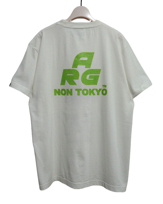 NON TOKYO /  PRINT T-SHIRT (SPY / WHITE) / 〈ノントーキョー〉プリントTシャツ (スパイ / ホワイト)