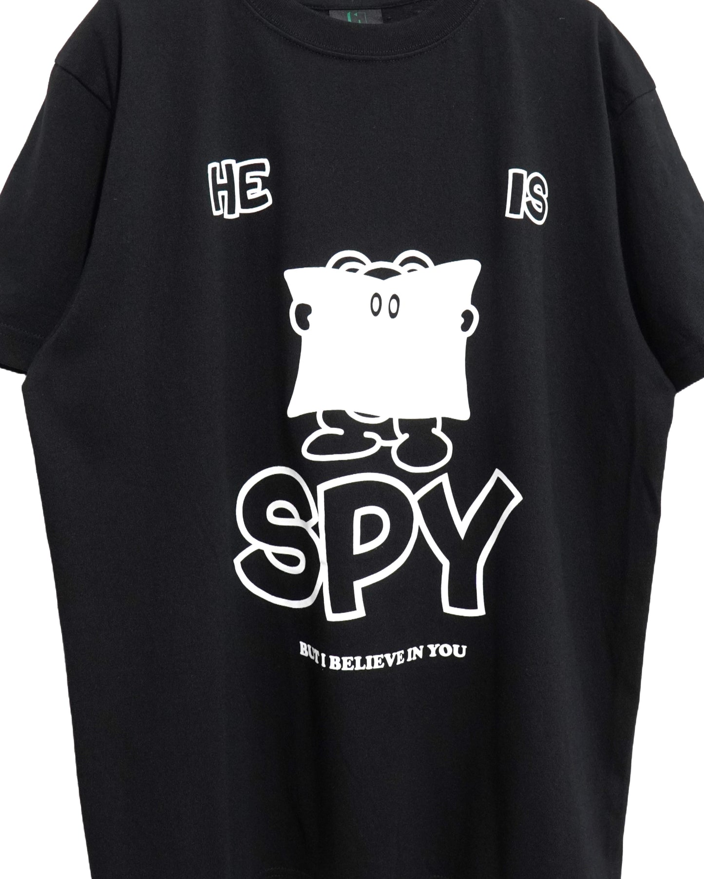 NON TOKYO /  PRINT T-SHIRT (SPY / BLACK) / 〈ノントーキョー〉プリントTシャツ (スパイ / ブラック)