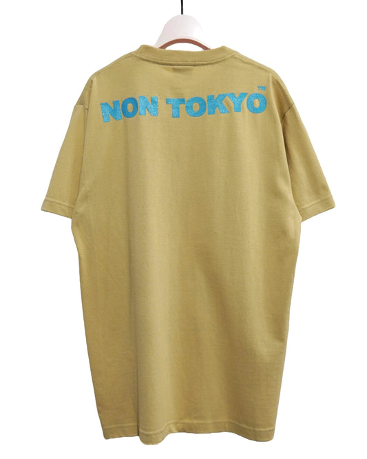 NON TOKYO /  PRINT T-SHIRT (BFF / BEIGE) / 〈ノントーキョー〉プリントTシャツ (BFF / ベージュ)