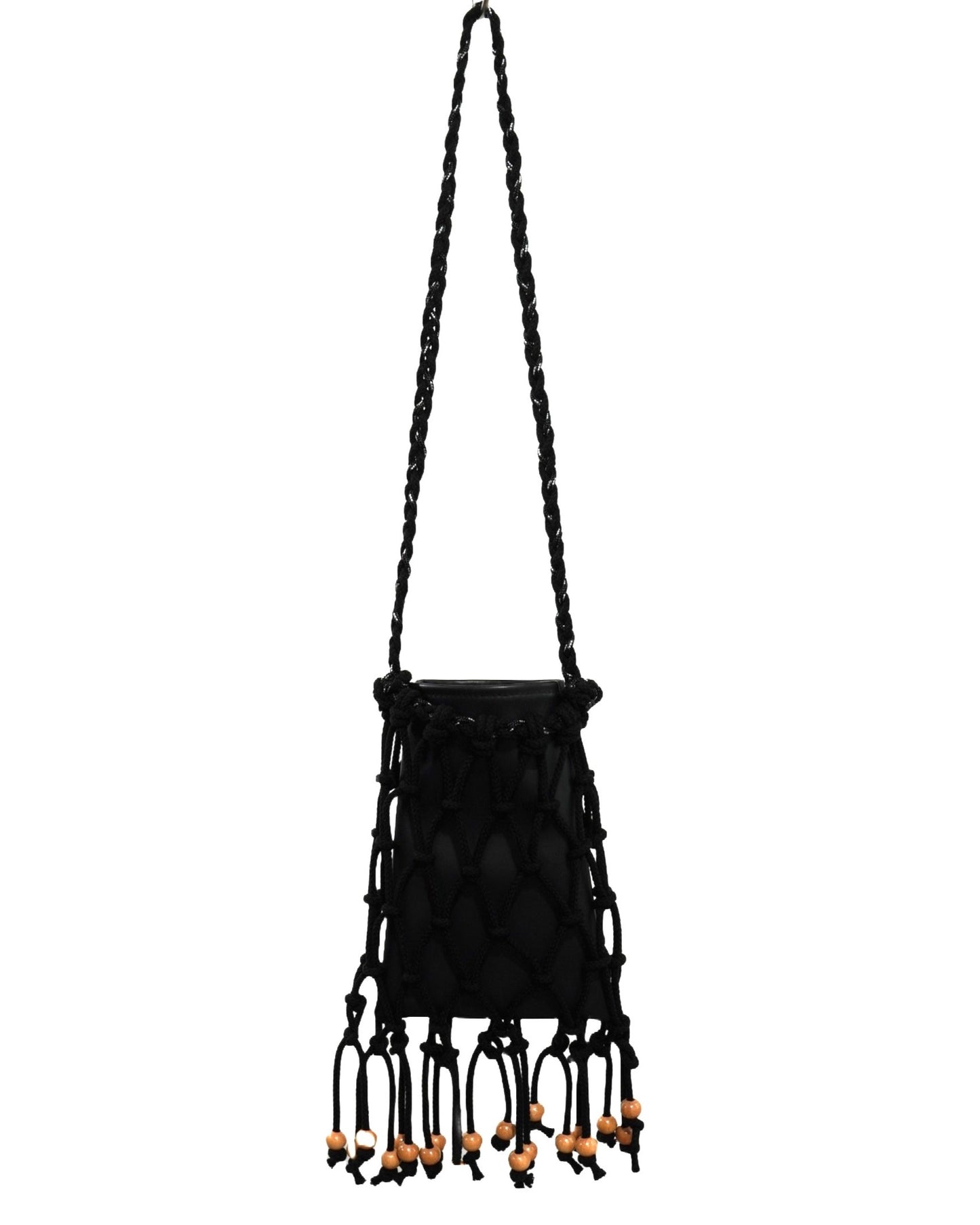 NON TOKYO / MACRAME SHOULDER BAG (BLACK) / &lt;NON TOKYO&gt; Macrame shoulder bag (black)