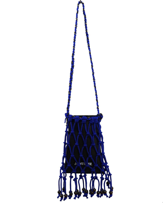 NON TOKYO /   MACRAME SHOULDER BAG (BLUE)