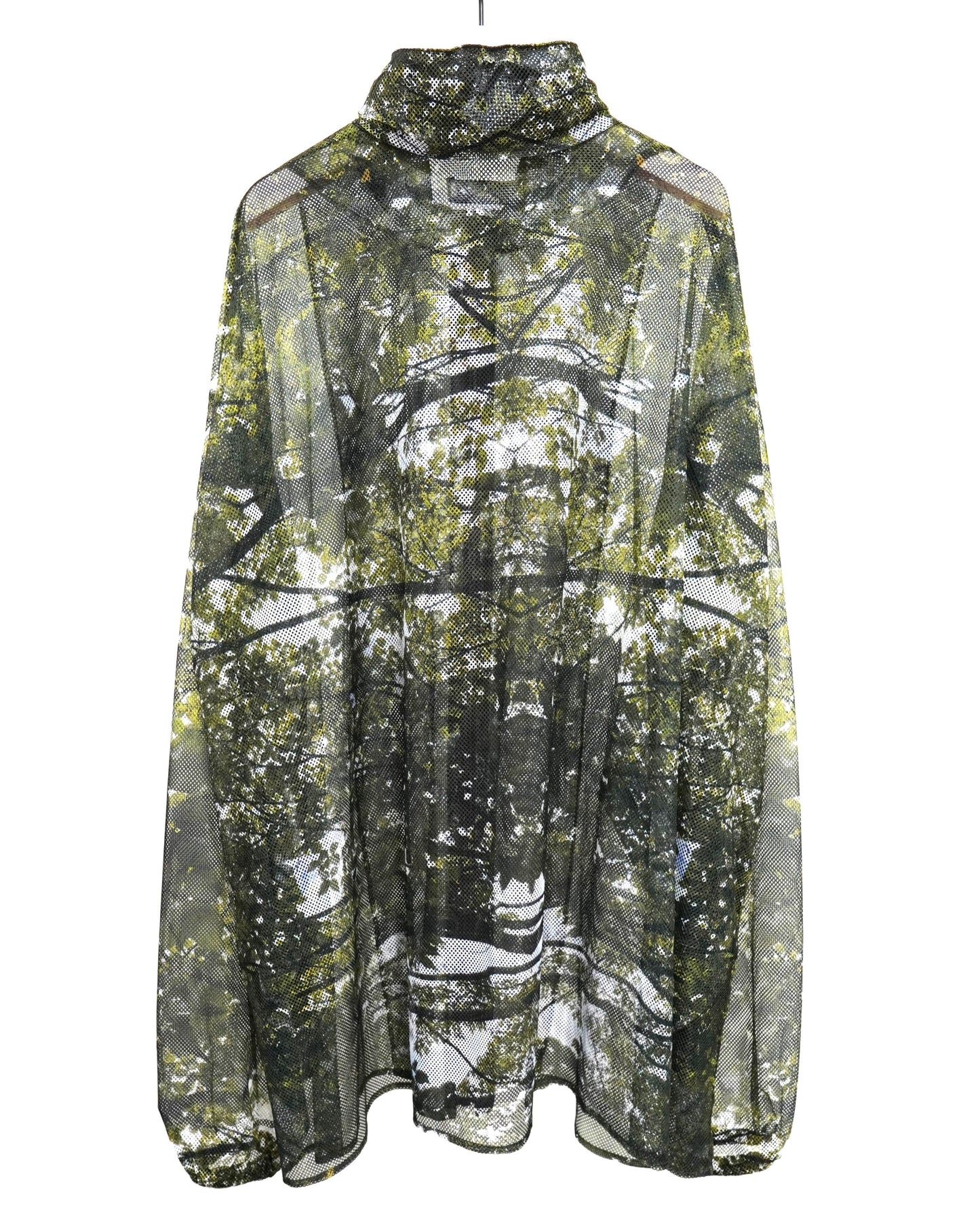 NON TOKYO / PRINT MESH ZIP-UP PARKA (FOREST) / 〈ノントーキョー〉プリントメッシュジップアップパーカー (フォレスト)